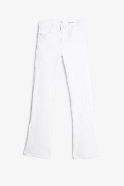 Bootcut Tailorless Soleil White