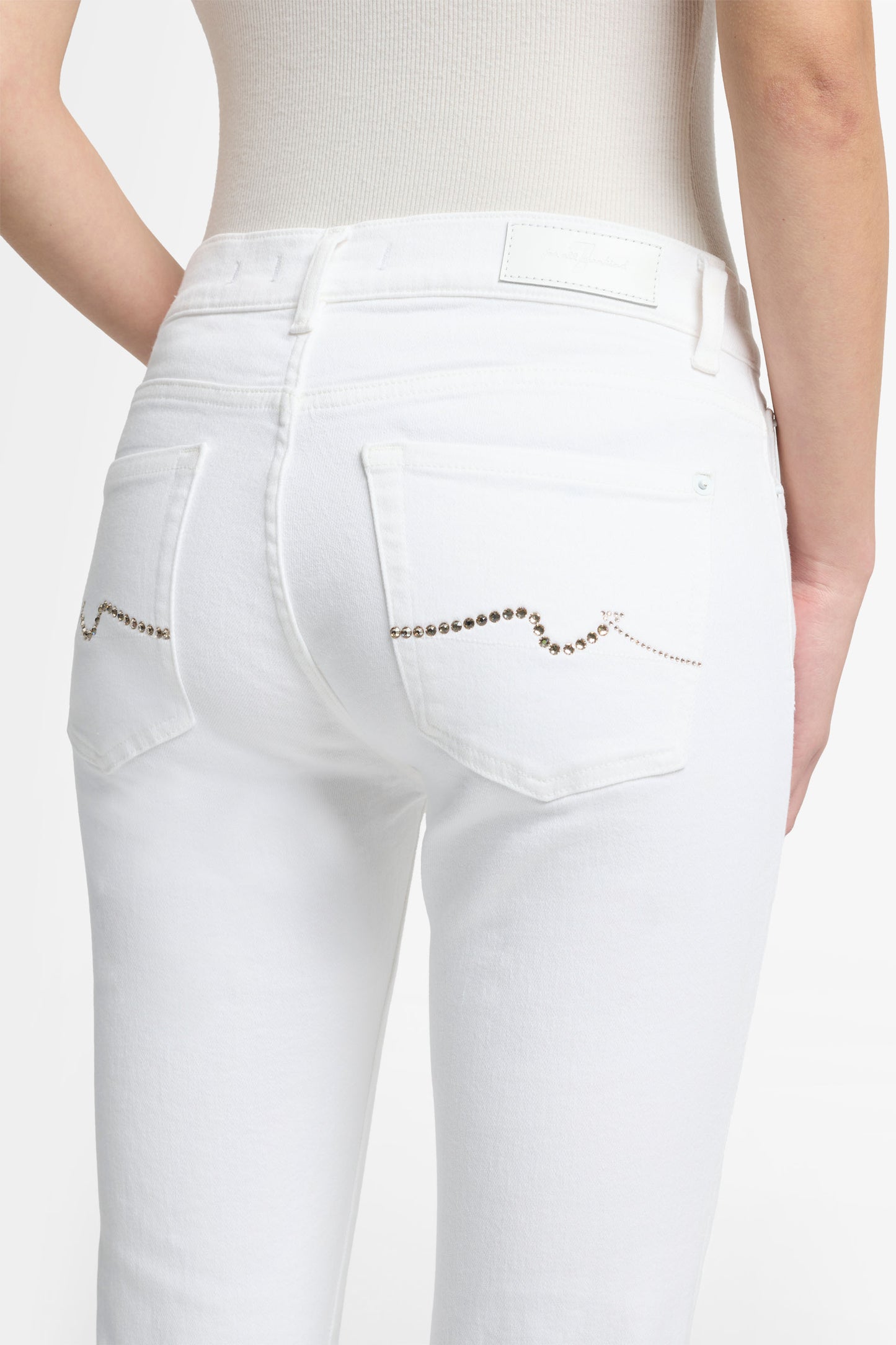 Bootcut Tailorless Soleil White