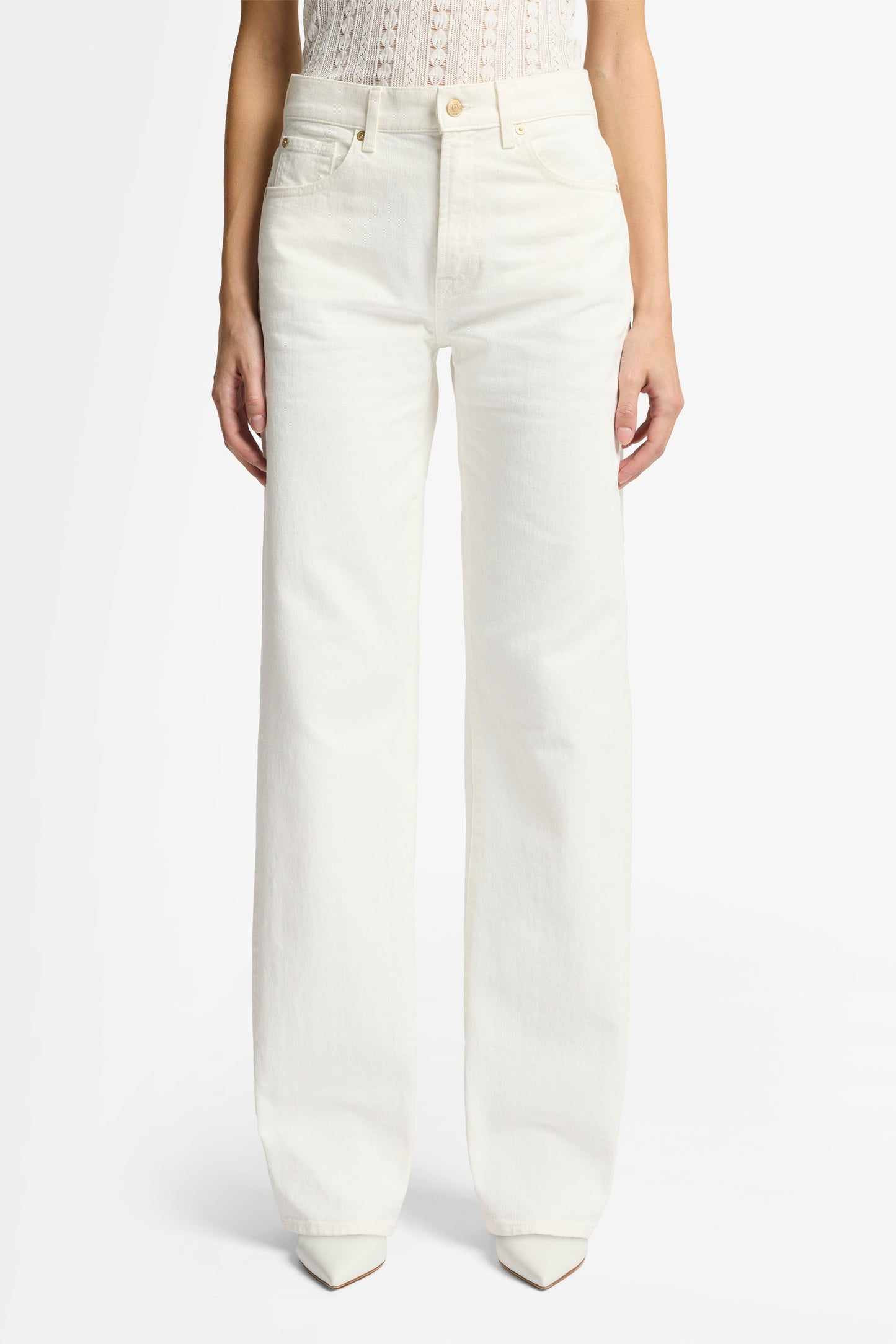 Tess Trouser Milkyway White
