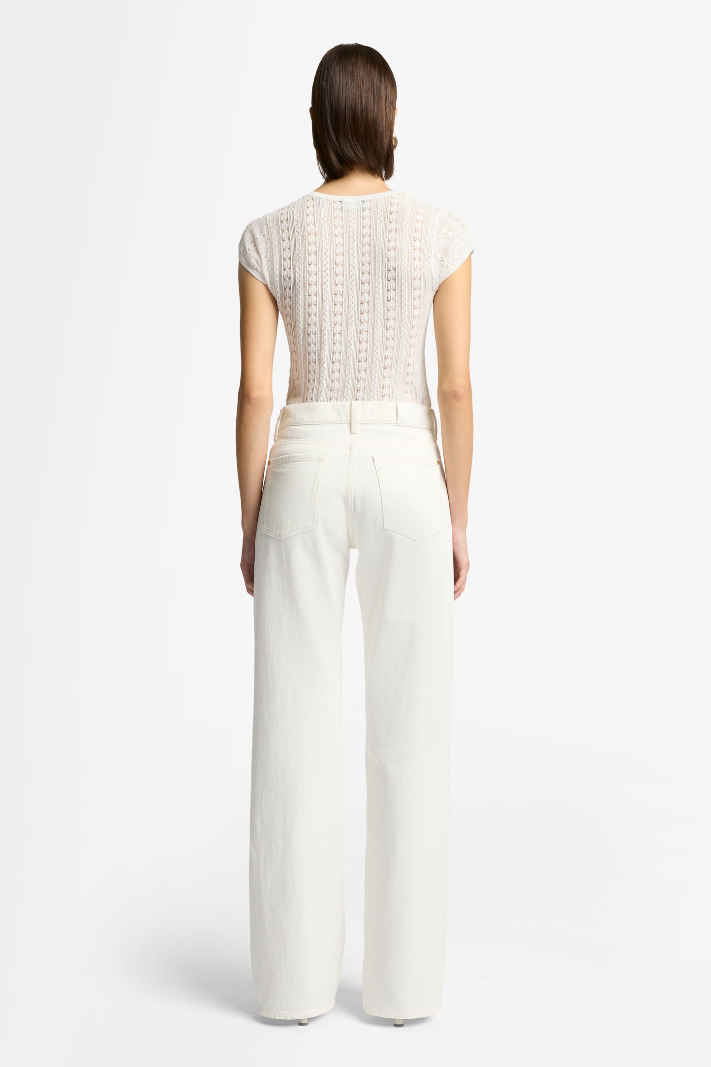 Tess Trouser Milkyway White