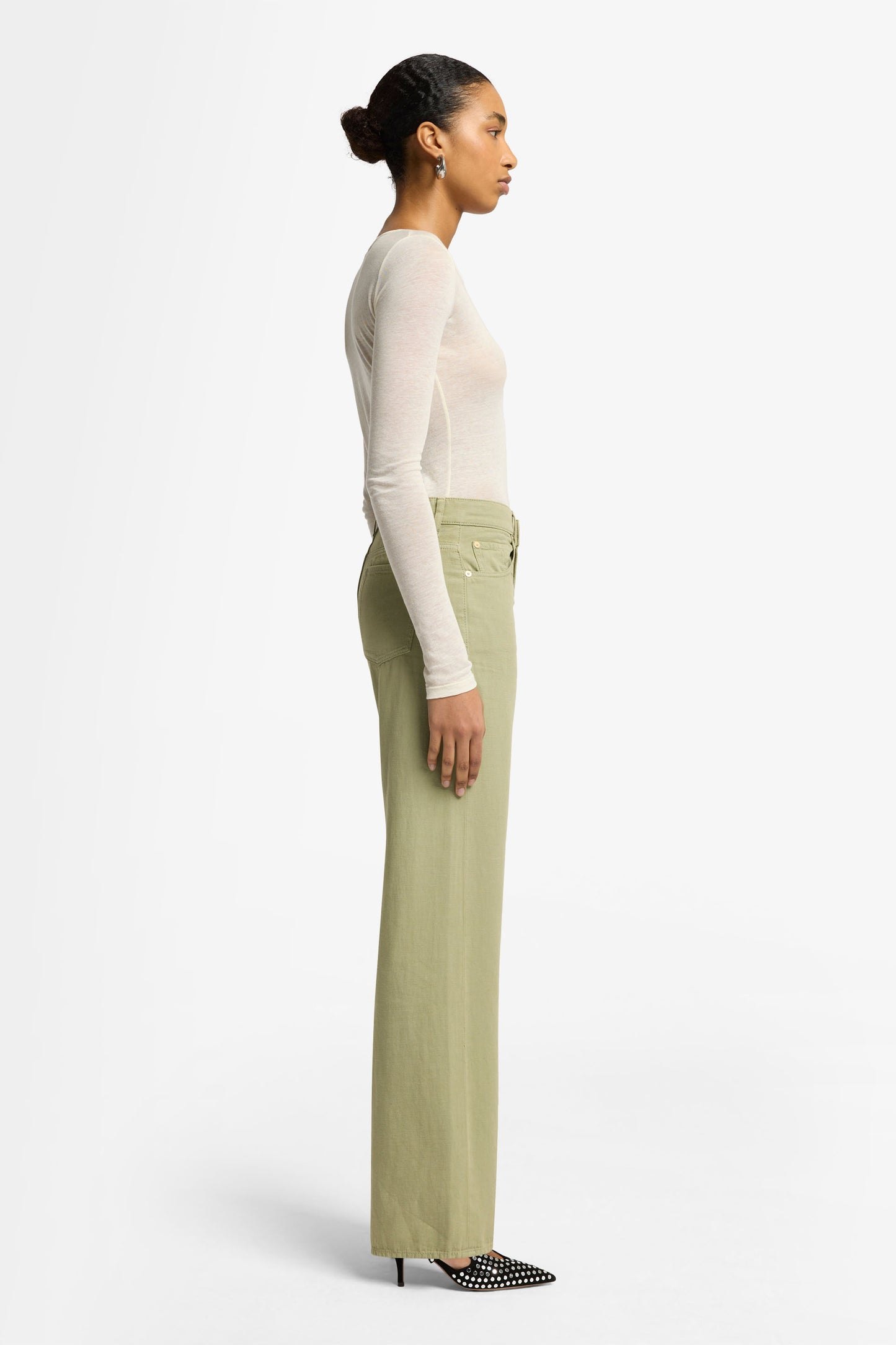 Tess Trouser Palm Green