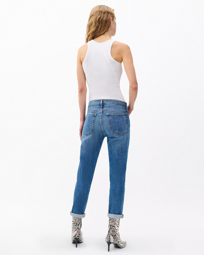 DRE LOW-RISE SLIM BOYFRIEND