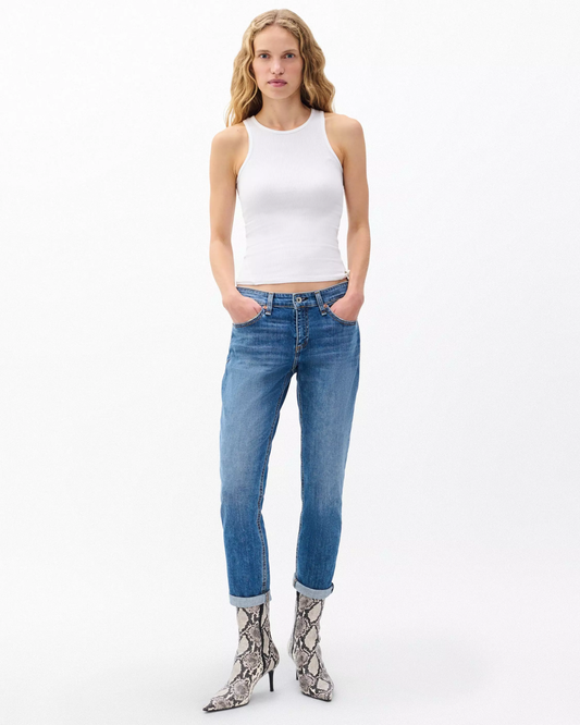 DRE LOW-RISE SLIM BOYFRIEND