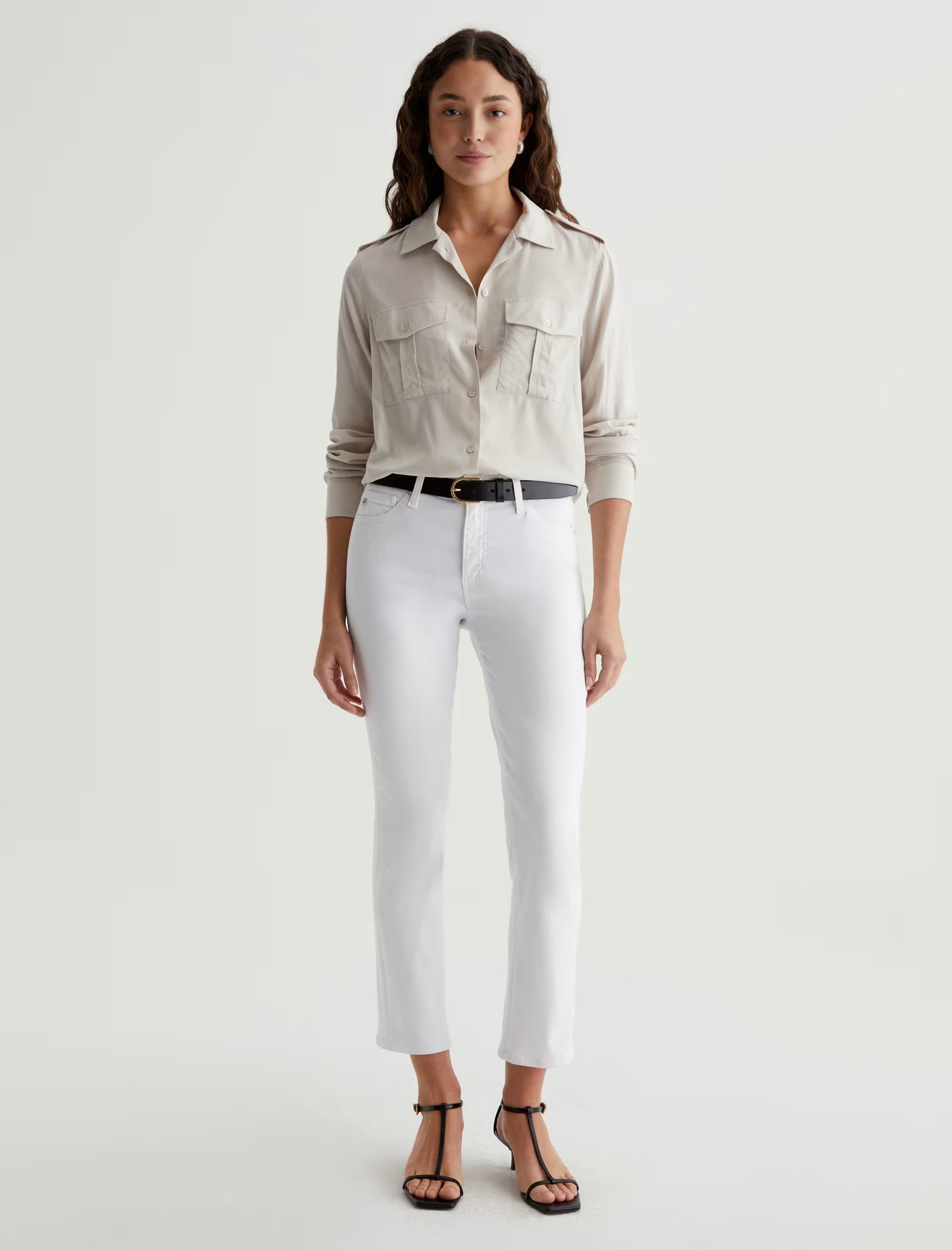 MARI CROP GALLERY WHITE