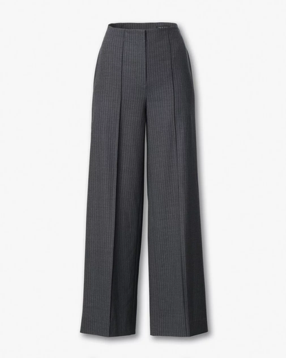 IRINA STRIPE HIGH RISE TAILORED PANT