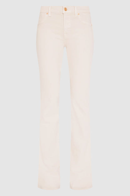 Bootcut Coated Stretch Vintage White