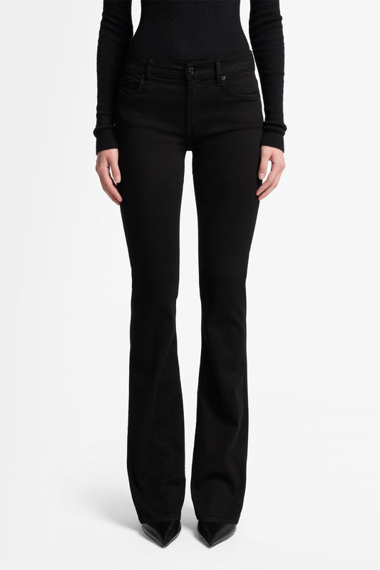 Bootcut Bair Rinsed Black