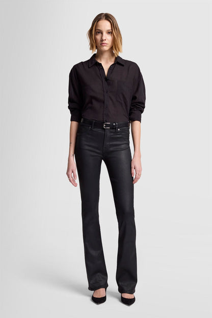 Bootcut Coated Stretch