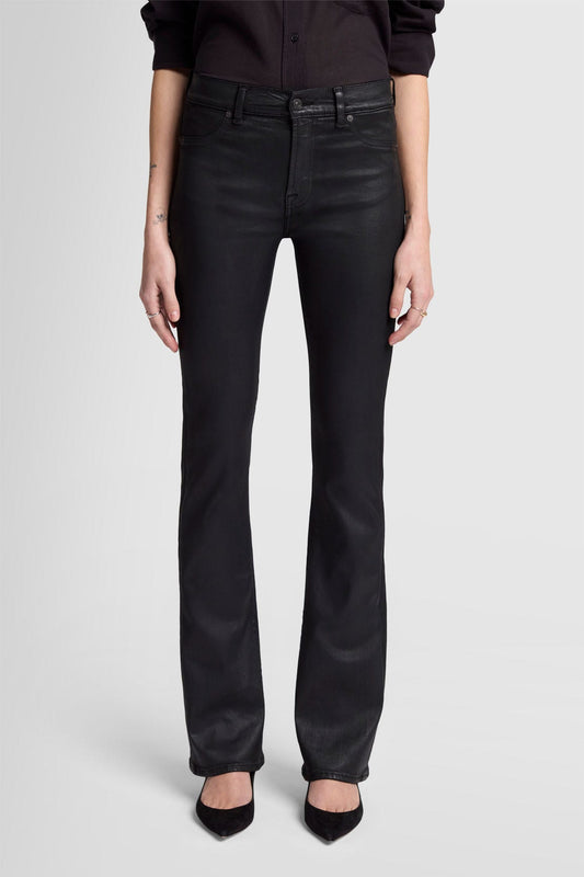 Bootcut Coated Stretch