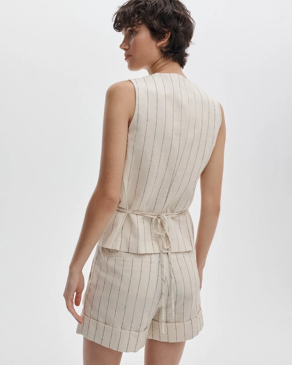 PAULETTE STRIPE VEST