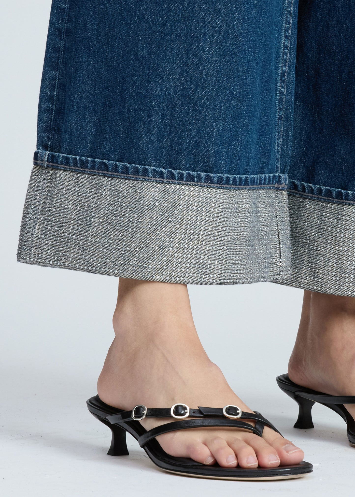 SOFIE HIGH-RISE ANKLE WIDE LEG WITH CUFF