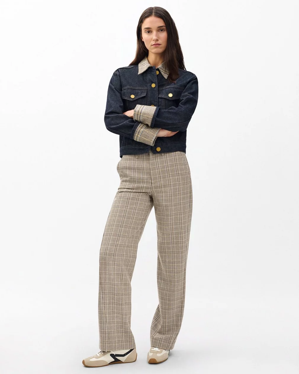 SHEA PLAID PANT - 2