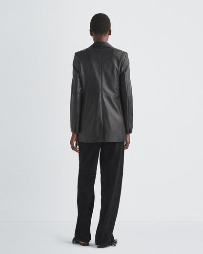 CHARLES LEATHER BLAZER