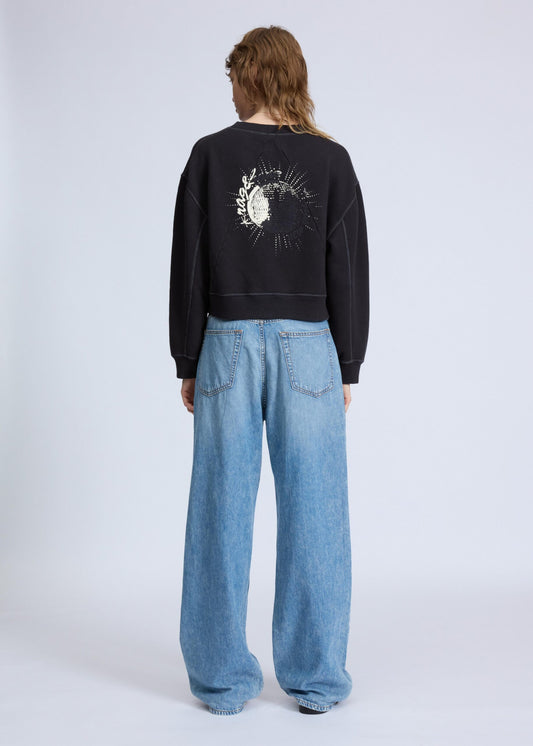 VINTAGE TERRY DISCO SWEATSHIRT