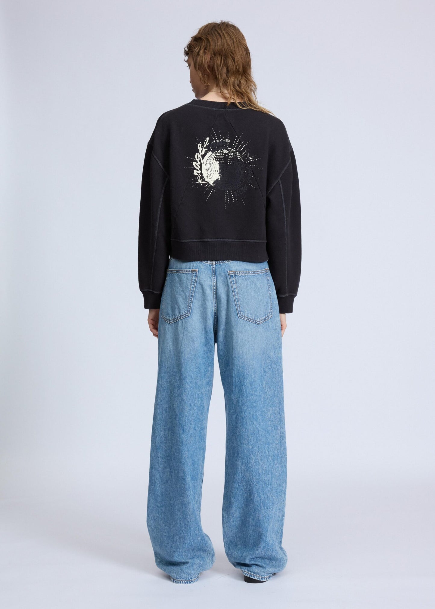 VINTAGE TERRY DISCO SWEATSHIRT