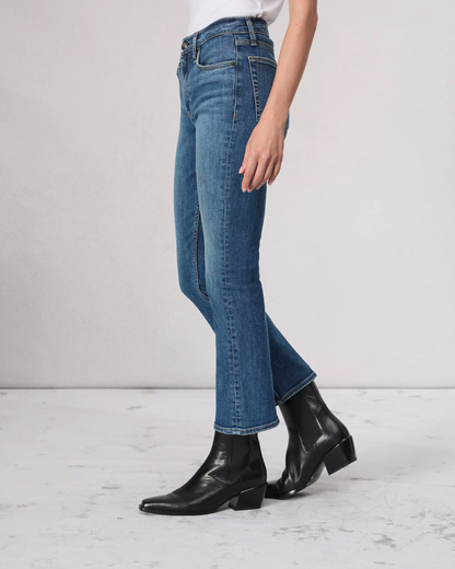 FLEXI PEYTON MID-ROSE ANKLE BOOTCUT