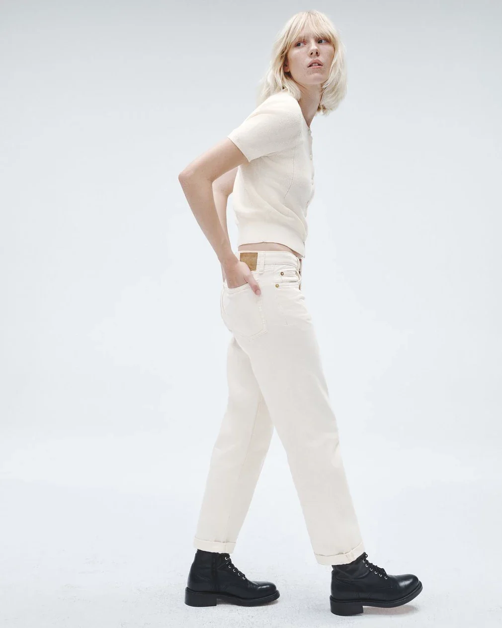 DRE LOW-RISE SLIM BOYFRIEND