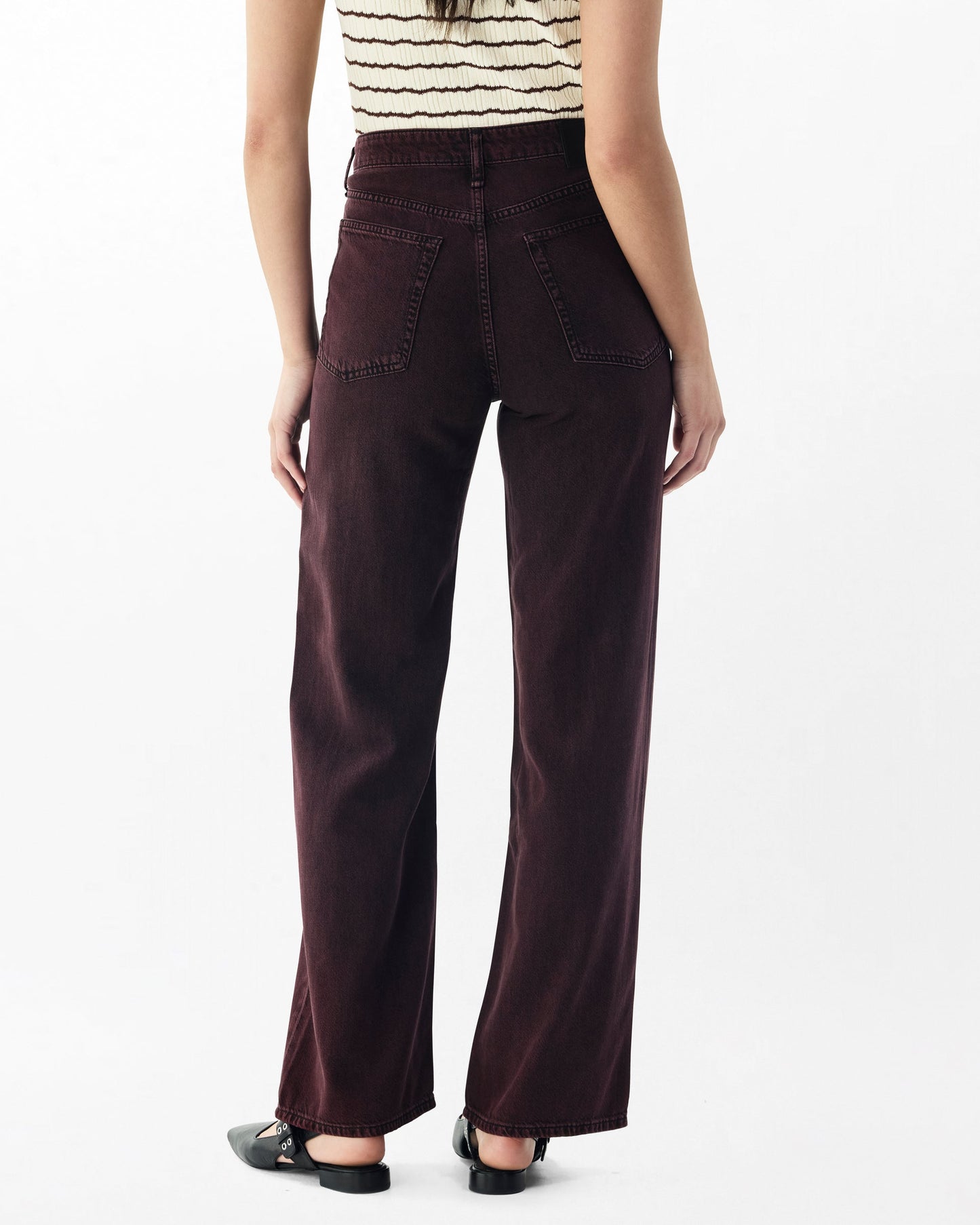 FEATHERWEIGHT LOGAN MID-RISE WIDE LEG