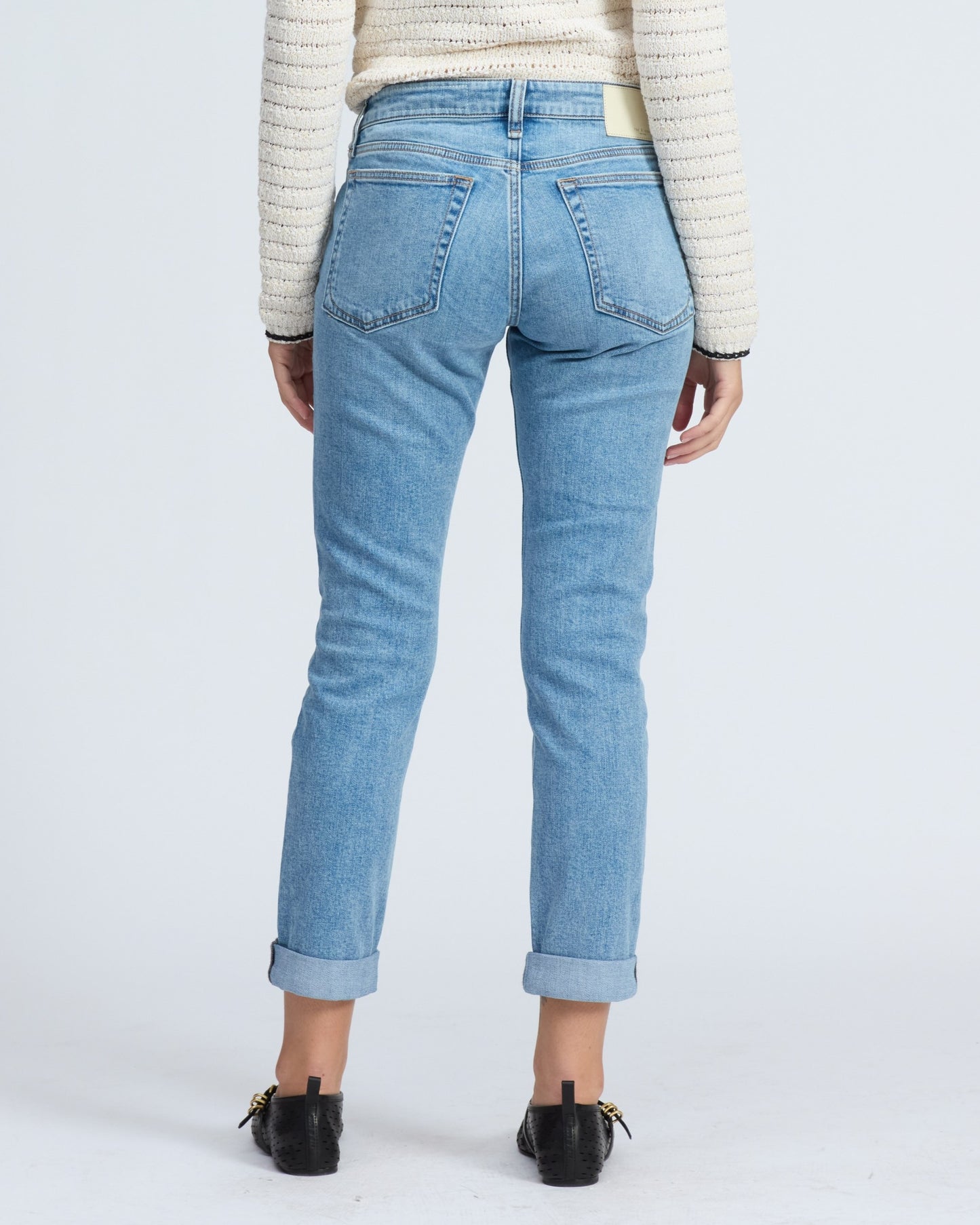 DRE LOW-RISE SLIM BOYFRIEND