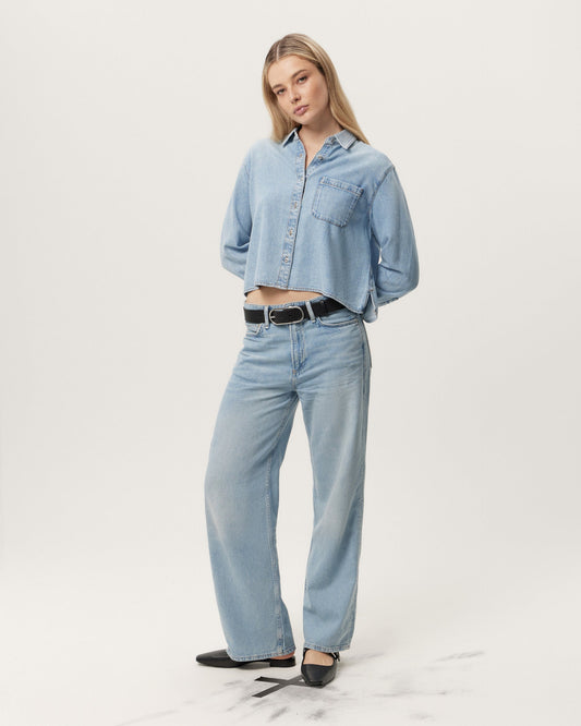 FEATHERWEIGHT LOGAN MID-RISE WIDE LEG