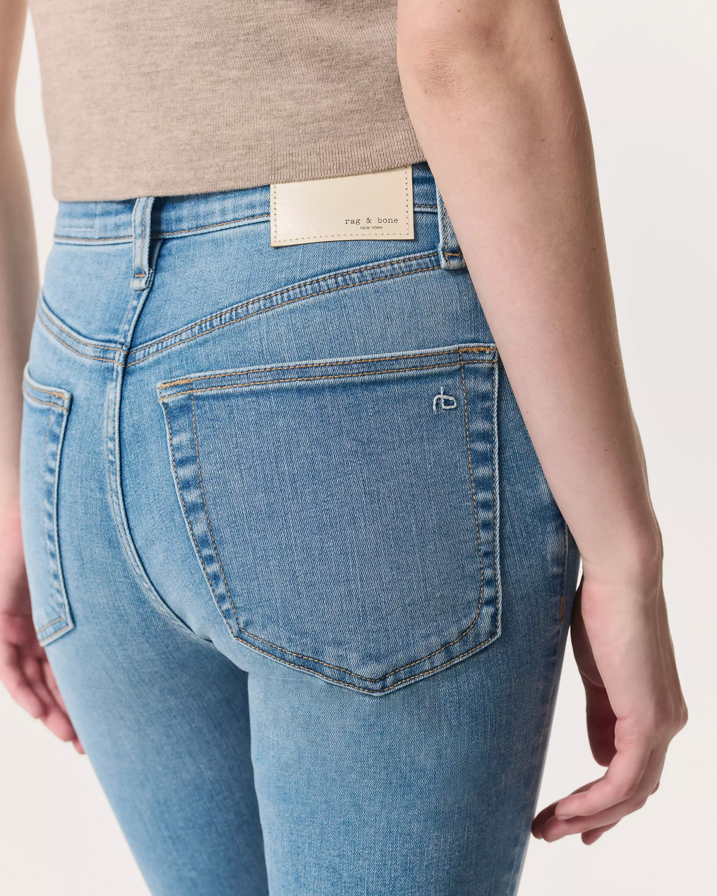 FLEXI DAHLIA MID-RISE FULL LENGTH FLARE