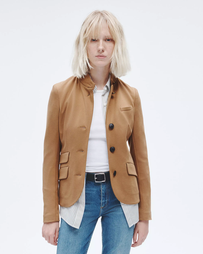 SLADE PONTE BLAZER CAMEL 2